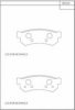 ASIMCO KD6012 Brake Pad Set, disc brake